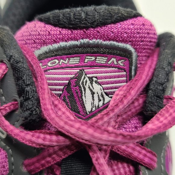 ALTRA Lone Peak 3.5 Trail Running Shoes‎ Purple Gray AFW1755F-1 Women's US 6 - Picture 12 of 13